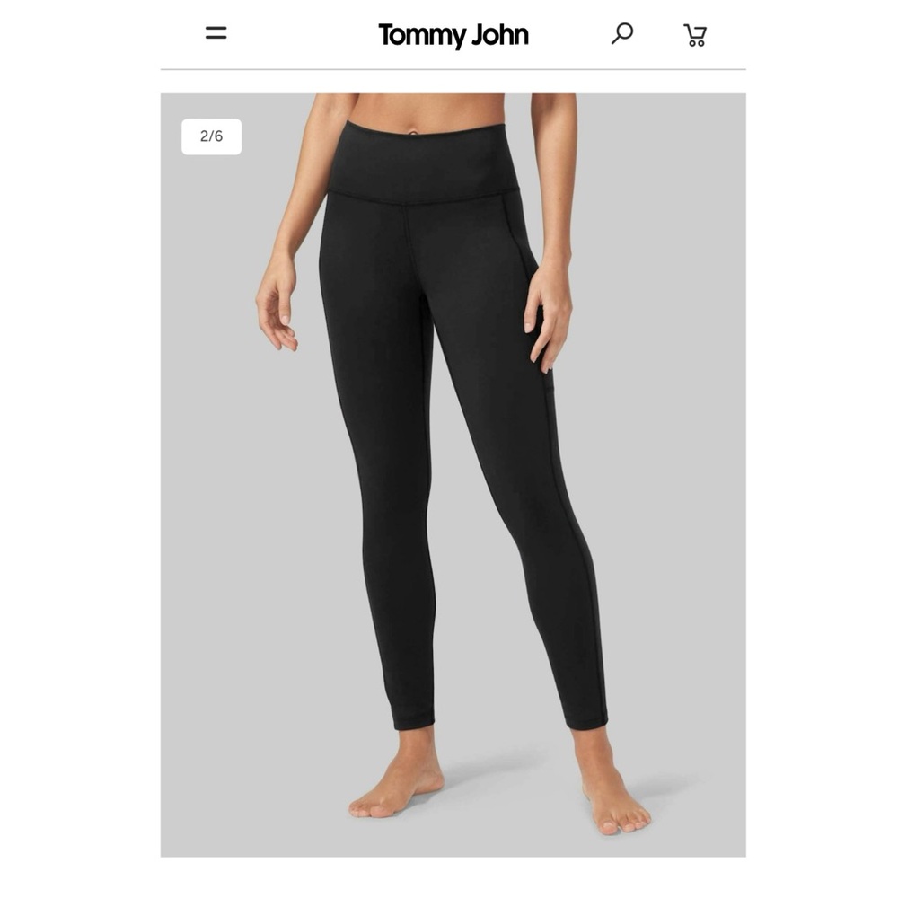 Tommy John’s Black Leggings